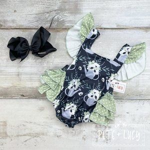 Pete + Lucy - Infant Girls Romper